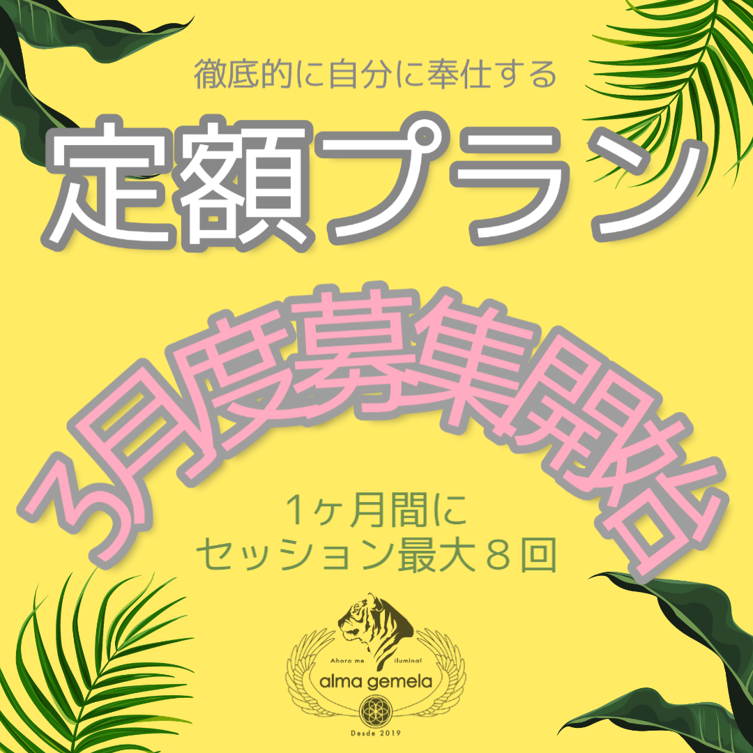 募集開始のお知らせ【2023年3月度】⭐ ヒーリングやリーディングの個人セッションを月8回まで定額で受けられる!